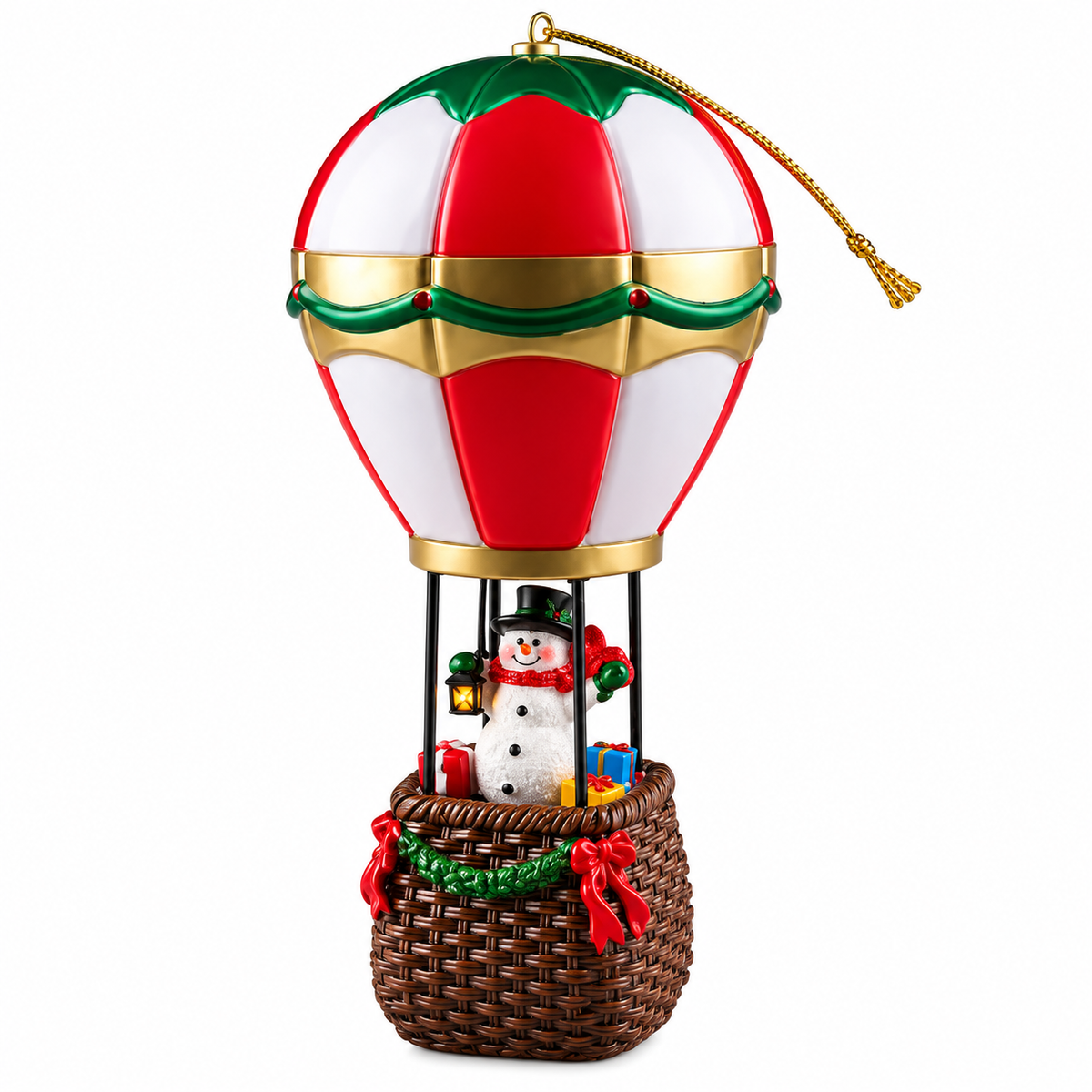 Christmas Glowing Ornaments Santa Claus