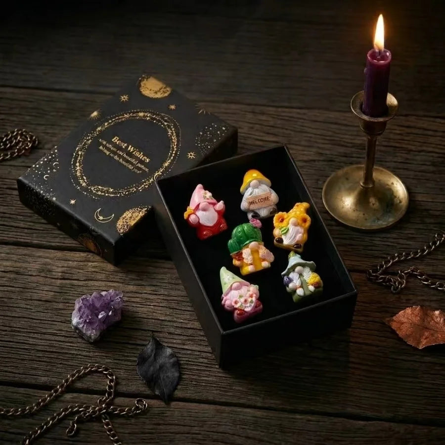 Mini Witch Dwarf Halloween Figurine 🧙♀️🎃
