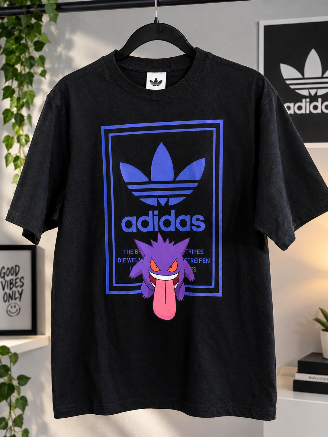 Adidas Originals × Pokémon Gengar Graphic T-Shirt – White 2026