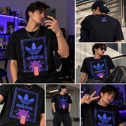 Adidas Originals × Pokémon Gengar Graphic T-Shirt – White 2026