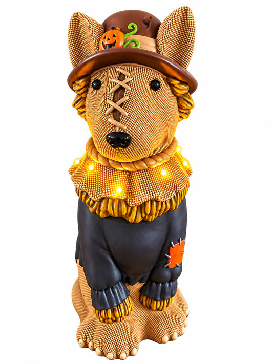 2026 Scarecrow Bullterrier Halloween Dog New