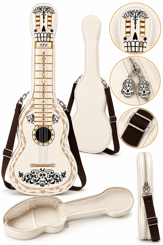 Disney Pixar Coco Guitar-Shaped Shoulder Bag – 2026