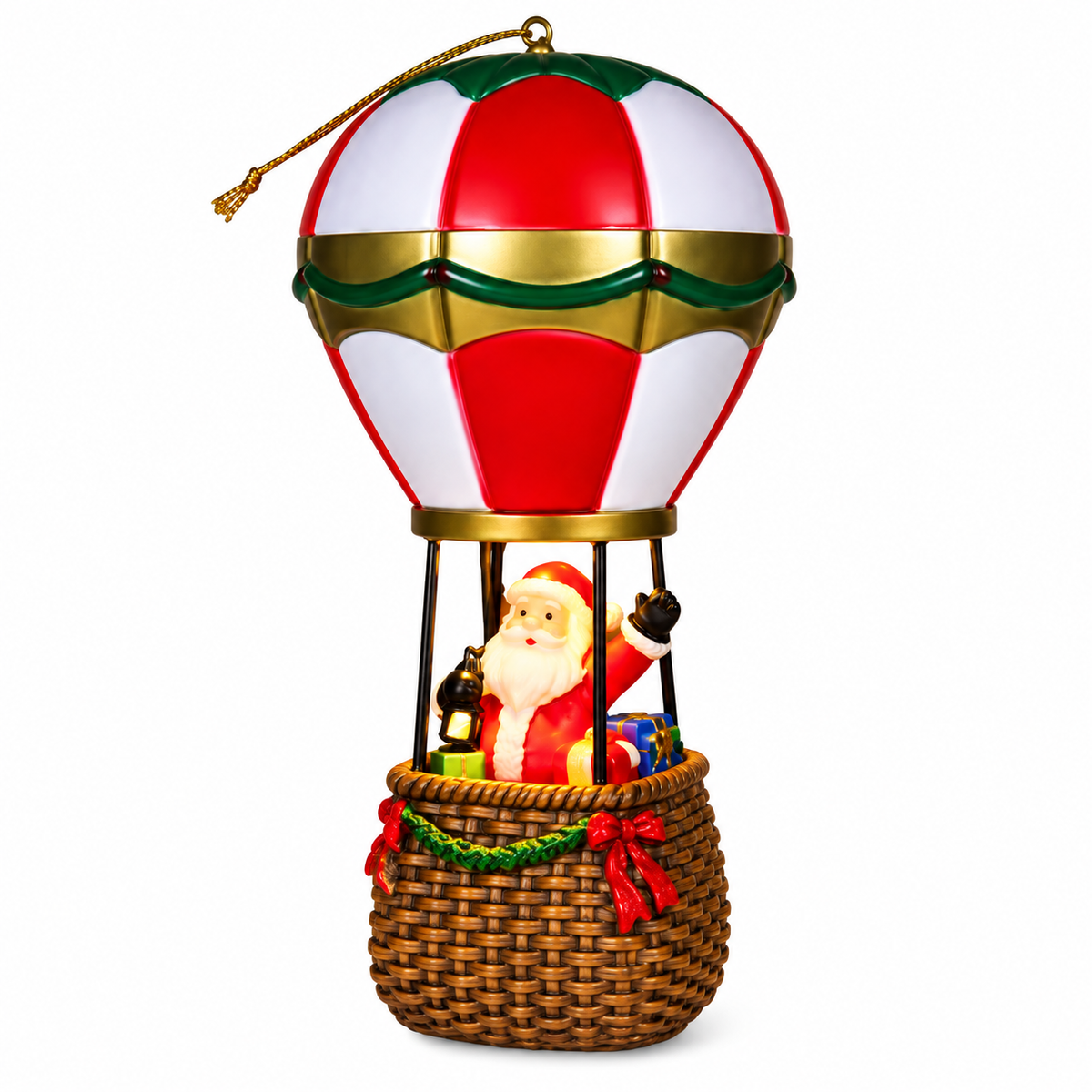Christmas Glowing Ornaments Santa Claus