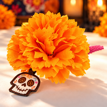 Marigold Flower Hair Clips - Disney 2026