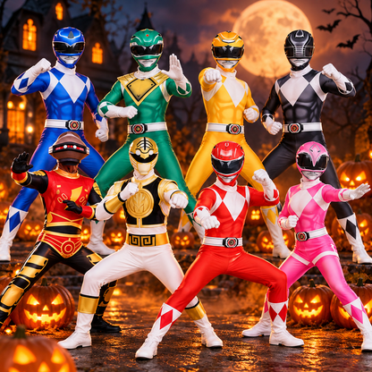 Superhero Ranger Cosplay Costume