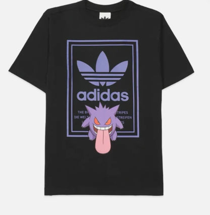 Adidas Originals × Pokémon Gengar Graphic T-Shirt – White 2026