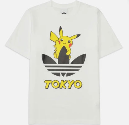 Adidas Originals × Pokémon Pikachu Graphic T-Shirt – Black 2026