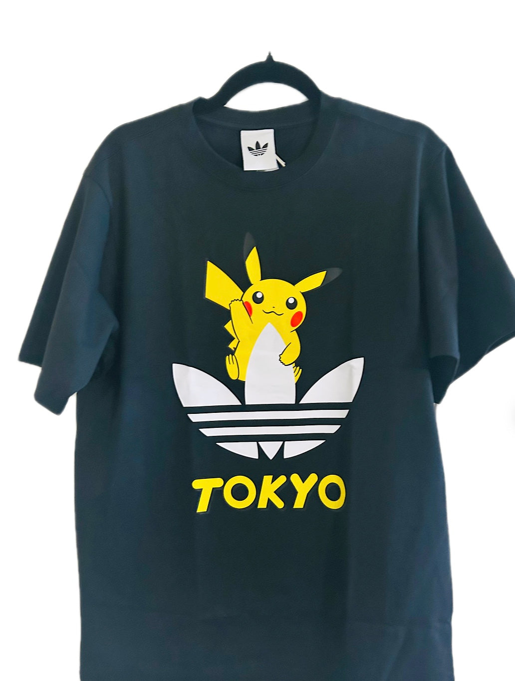 Adidas Originals × Pokémon Pikachu Graphic T-Shirt – Black 2026
