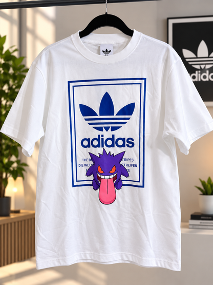 Adidas Originals × Pokémon Gengar Graphic T-Shirt – White 2026