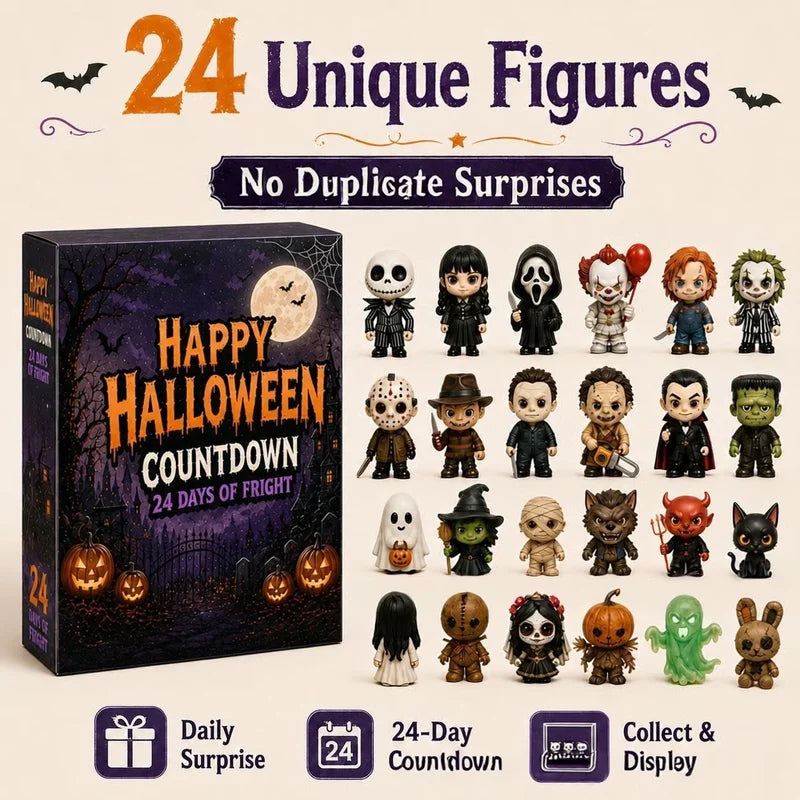 Halloween Cartoon Collectible Figure 🎃