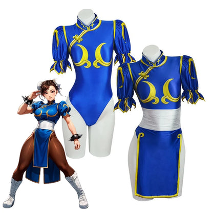 Women’s Chun-Li Inspired Costume 💙