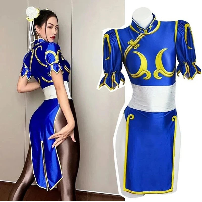 Women’s Chun-Li Inspired Costume 💙