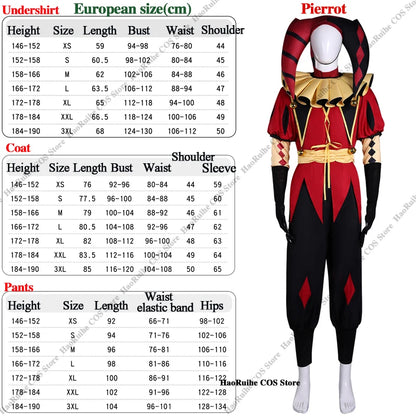 Adult Pierrot Jester Harlequin Costume 🎭
