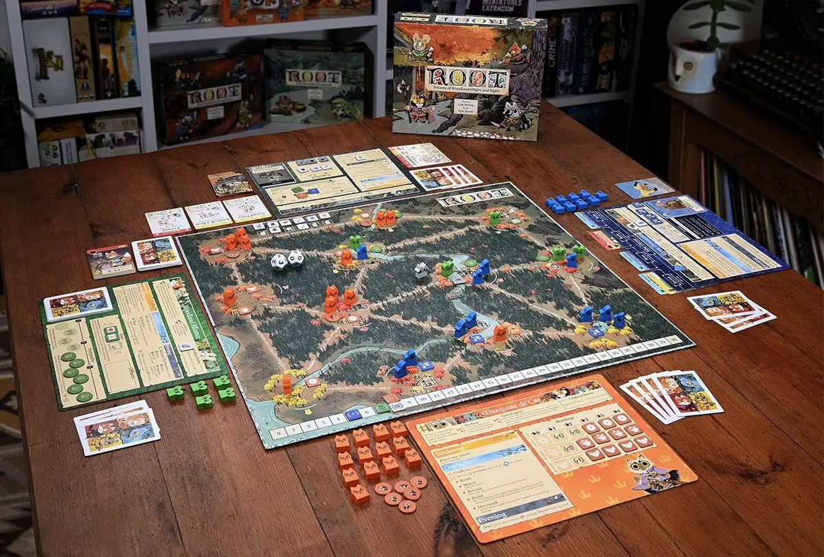 Leder Games Root card games & board games for Intellectual development