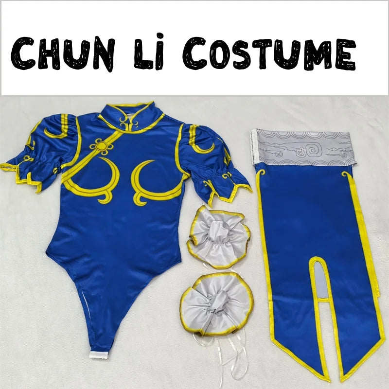 Women’s Chun-Li Inspired Costume 💙