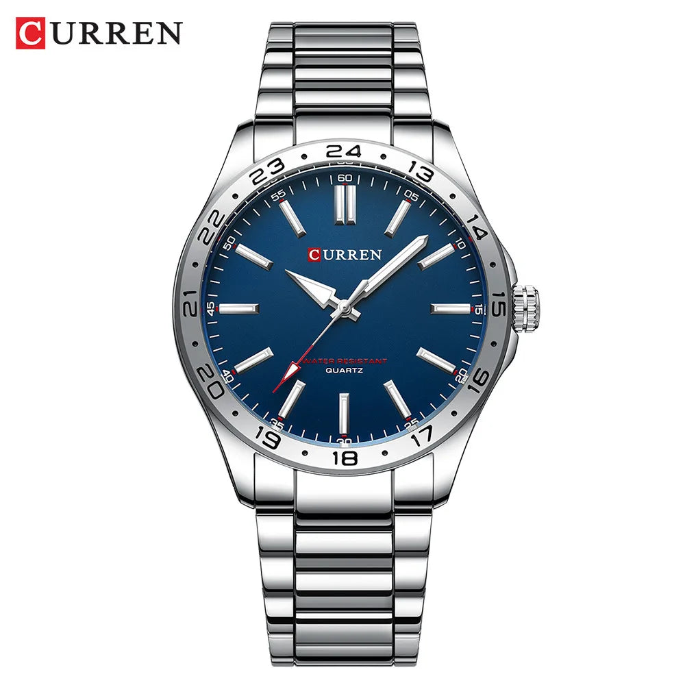 CURREN 8452 Men Ultra Thin Quartz Watch
