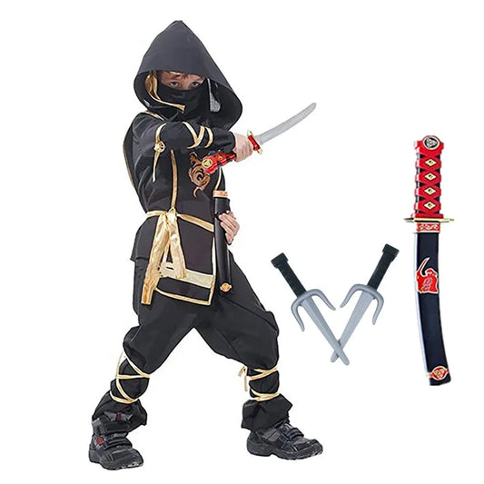 Kids Ninja Halloween Costume Set 🥷