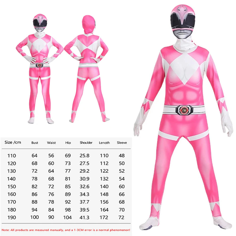 Superhero Ranger Cosplay Costume