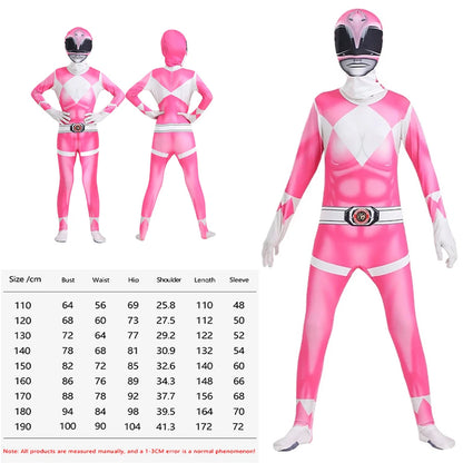 Superhero Ranger Cosplay Costume