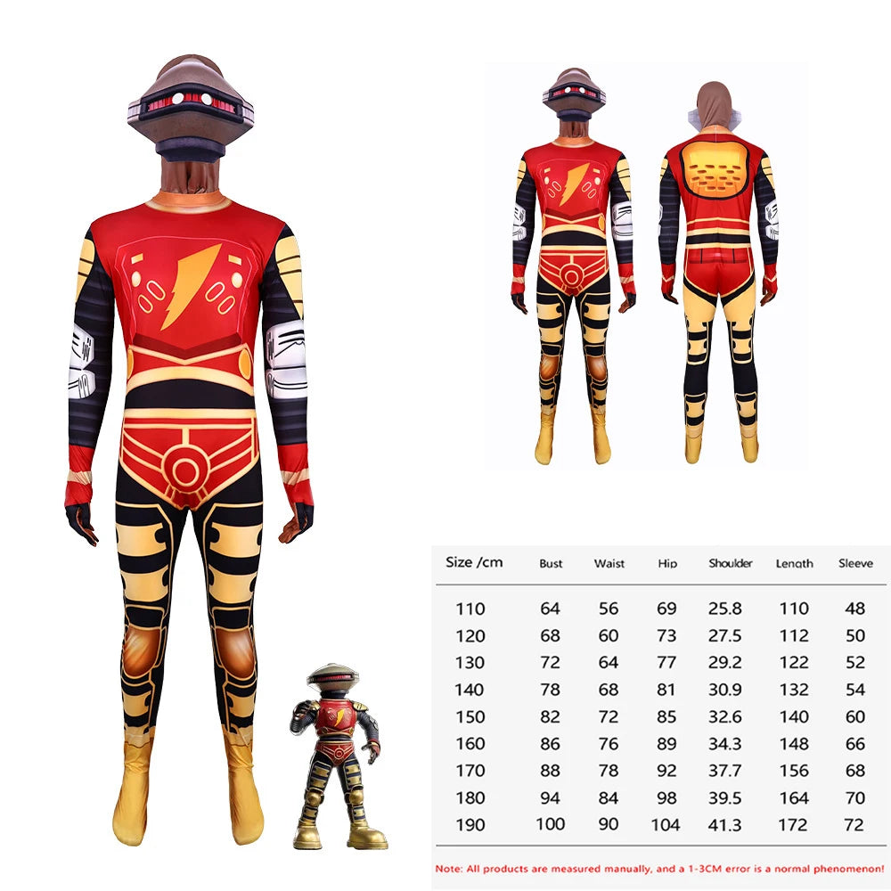 Superhero Ranger Cosplay Costume