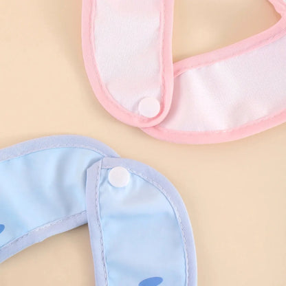 Random 5pcs Cartoon Animals Waterproof Baby Saliva