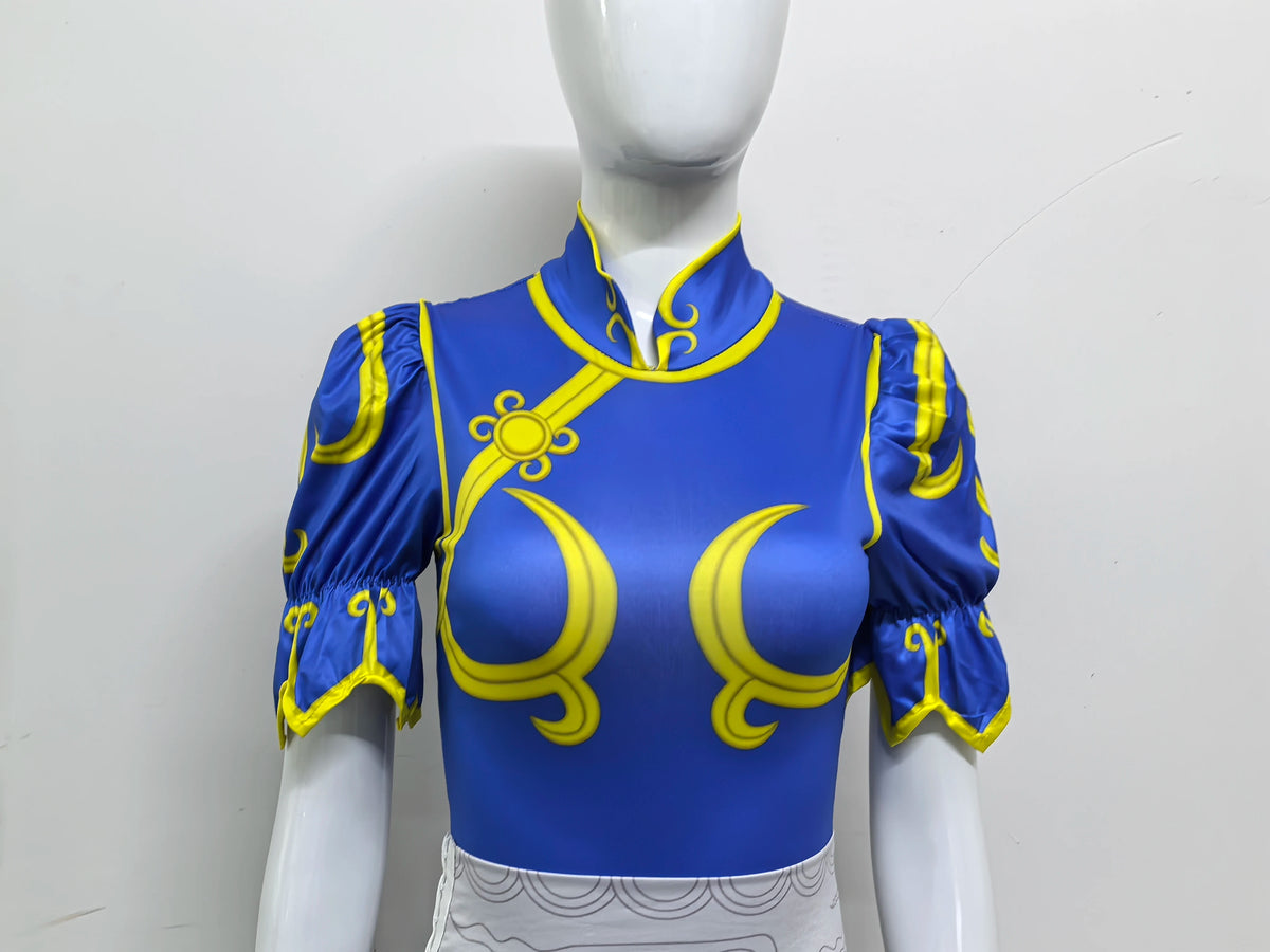 Women’s Chun-Li Inspired Costume 💙