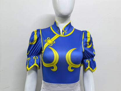 Women’s Chun-Li Inspired Costume 💙