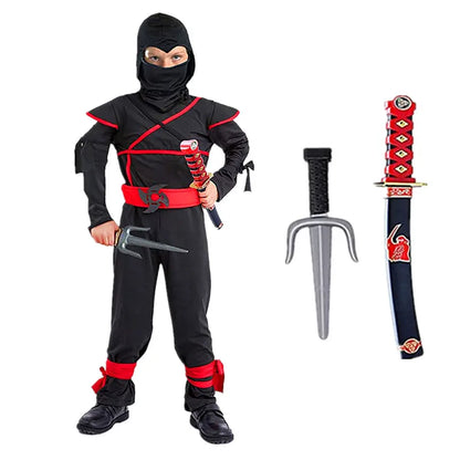 Kids Ninja Halloween Costume Set 🥷