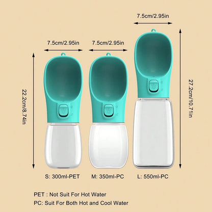 Portable Dog Water Bottle