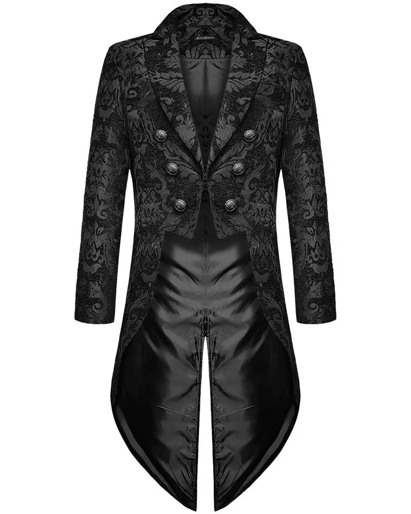Men’s Gothic Steampunk Tailcoat Jacket 🖤
