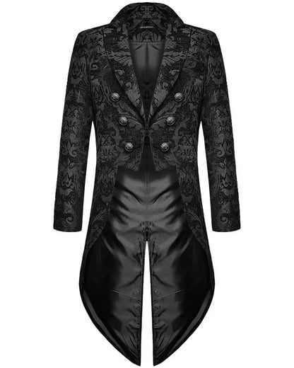 Men’s Gothic Steampunk Tailcoat Jacket 🖤