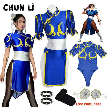 Women’s Chun-Li Inspired Costume 💙