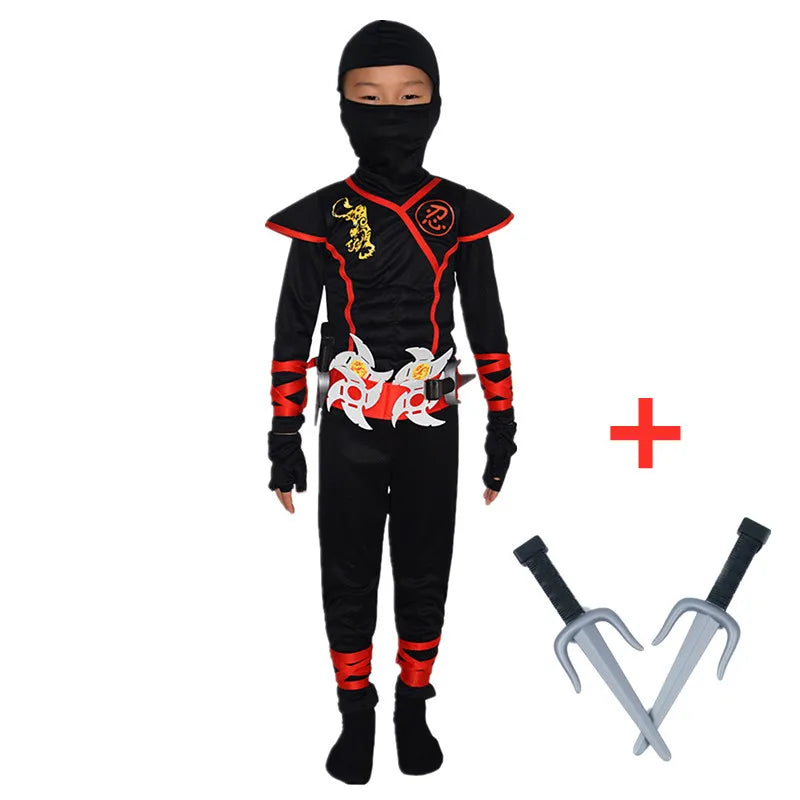 Kids Ninja Halloween Costume Set 🥷