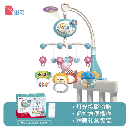 Musical Baby Crib Mobile with Lights Music Projection for Infants 0-6 Months