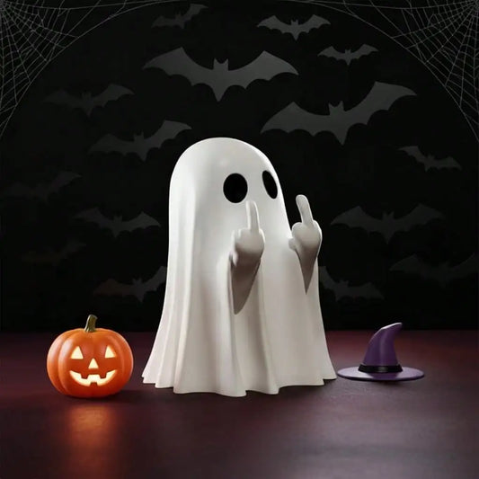 Funny Ghost Halloween Figurine 👻