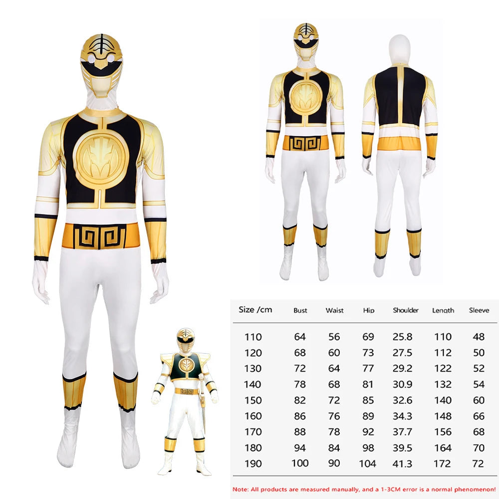 Superhero Ranger Cosplay Costume