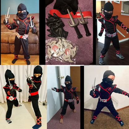 Kids Ninja Halloween Costume Set 🥷