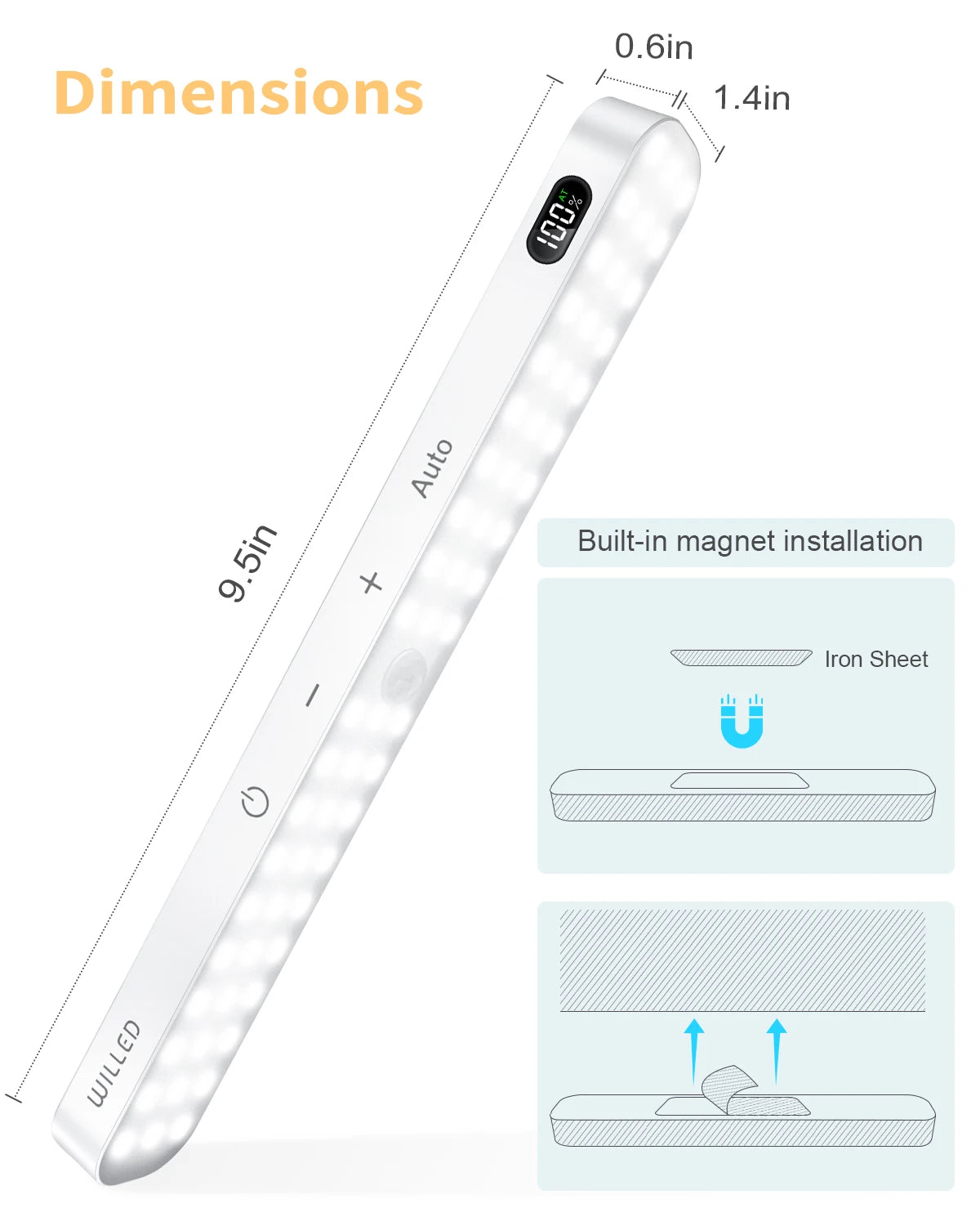 WILLED  Motion Sensor Cabinet Light