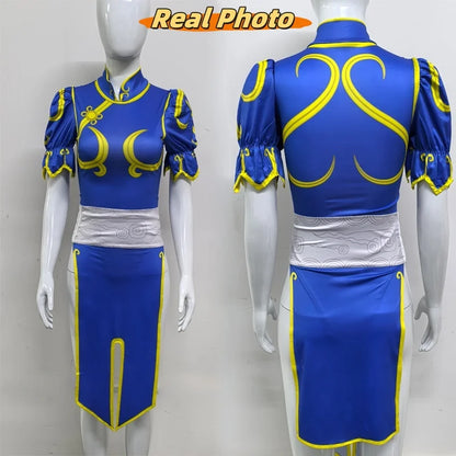 Women’s Chun-Li Inspired Costume 💙