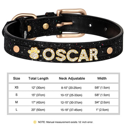 Personalized Small Dogs Chihuahua Collar Bling