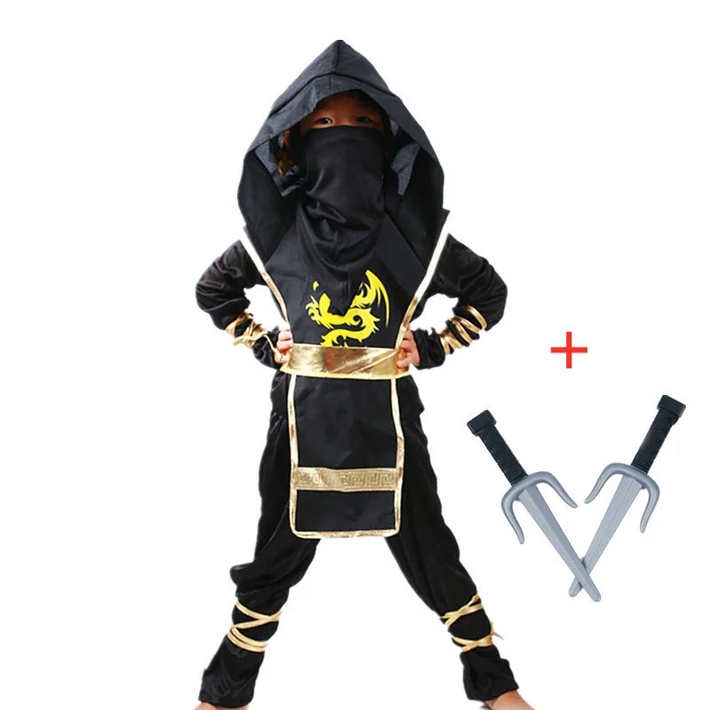 Kids Ninja Halloween Costume Set 🥷
