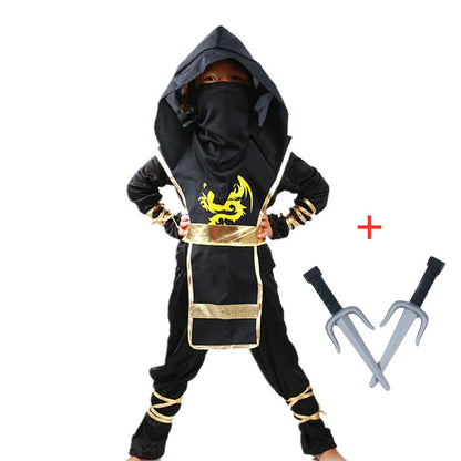 Kids Ninja Halloween Costume Set 🥷