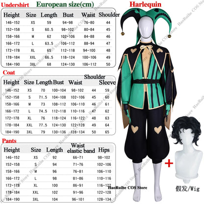 Adult Pierrot Jester Harlequin Costume 🎭