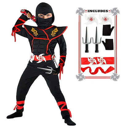 Kids Ninja Halloween Costume Set 🥷