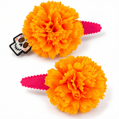 Marigold Flower Hair Clips - Disney 2026