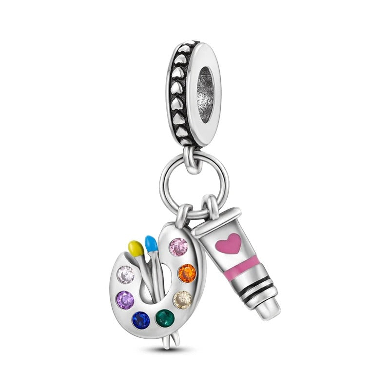 Hot Sale 925 Silver Charms Beads Fit Original Pan Bracelet Making For Woman Jewelry Fashion Pendant