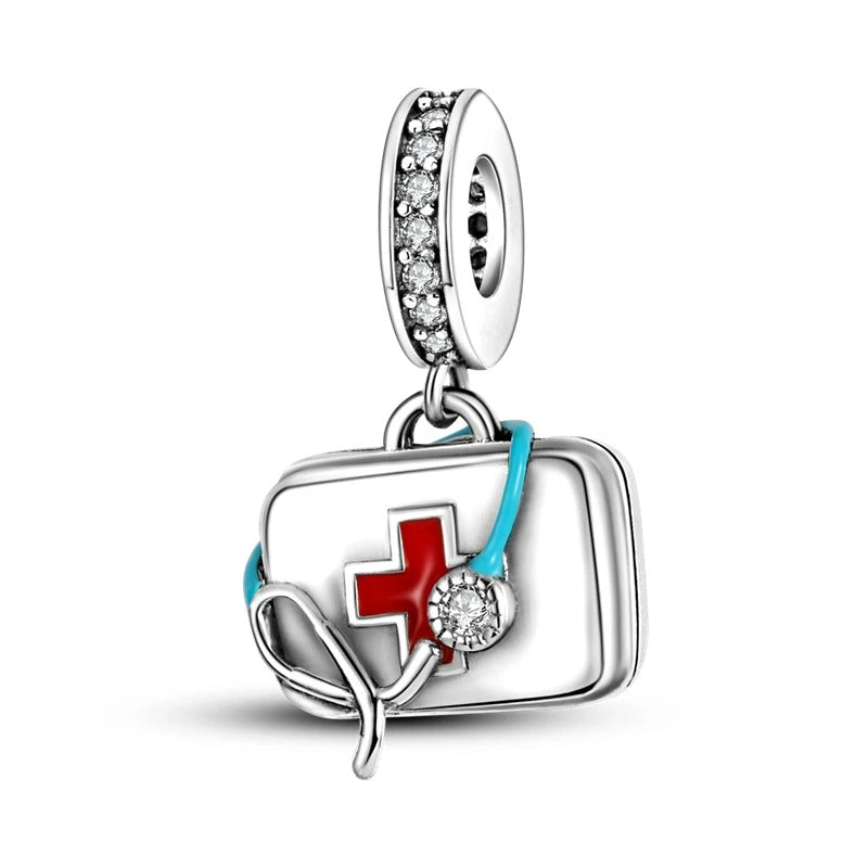 Hot Sale 925 Silver Charms Beads Fit Original Pan Bracelet Making For Woman Jewelry Fashion Pendant