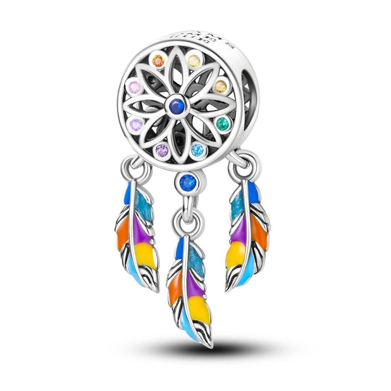 Hot Sale 925 Silver Charms Beads Fit Original Pan Bracelet Making For Woman Jewelry Fashion Pendant